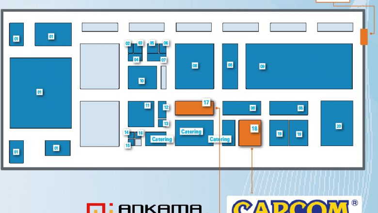 Der Hallenplan für Halle 6.