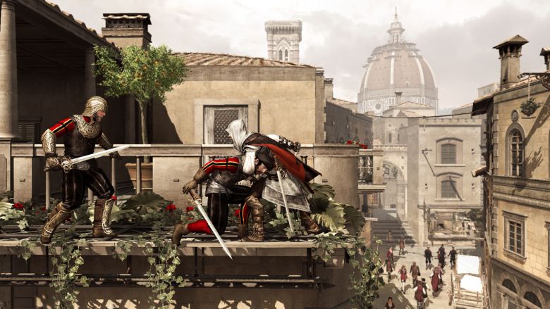 Ezios aktuelles PC-Abenteuer Assassin's Creed 2 erhielt eine Durchschnittswertung von 82,78 Prozent und landet somit auf Platz 4.