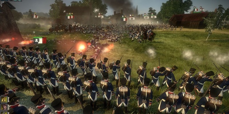 Schlachten mit hunderten Einheiten gleichzeitig gibt es auch in Napoleon zu bestaunen.