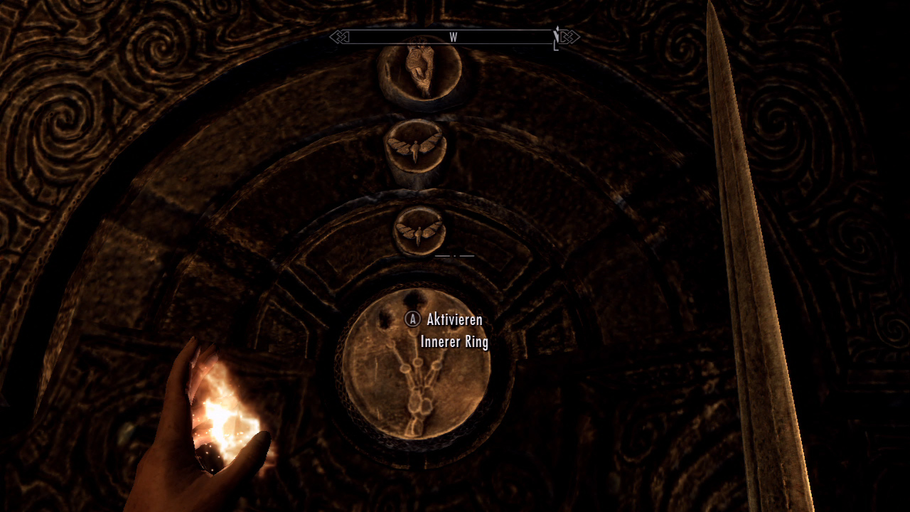 Solche Schlösser müssen in Skyrim mithilfe einer Klaue geknackt werden.