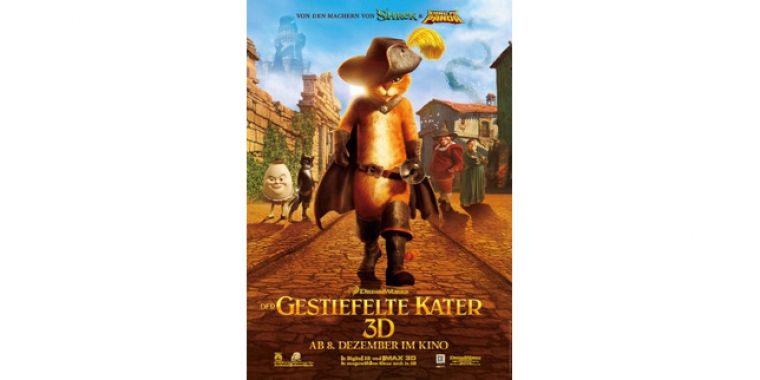 Der gestiefelte Kater - Filmplakat