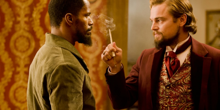 Jamie Foxx und Leonardo DiCaprio in Tarantinos "Django Unchained".