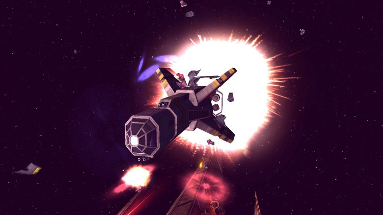 Wing Commander Saga: Die Modder setzen auf originalgetreue Modelle, wie etwa hier den Longbow-Bomber.
