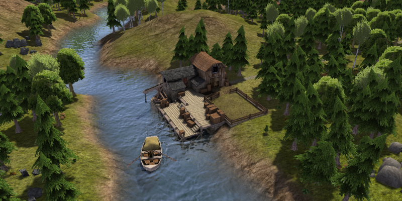 Banished: Die Spielkarten werden beim Start einer Partie zufällig generiert und sehen schick aus.