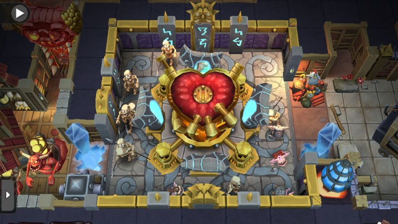 Monster kommen nicht mehr von alleine in den Dungeon. Stattdessen bestellt man sie einfach gegen Spielgold beim Dungeon-Herz nach.