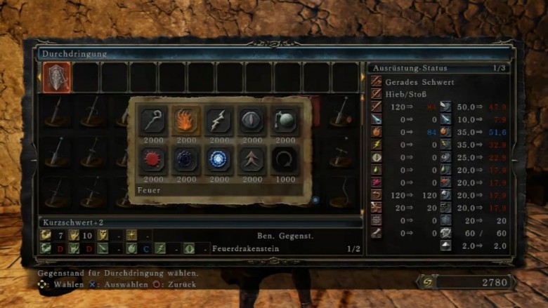 Dark Souls 2 Guide zum Aufleveln und Verbessern der Waffen