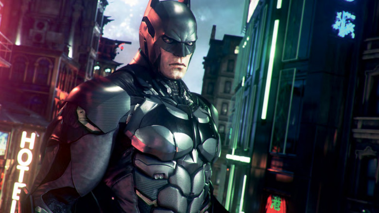 Brustpanzer: Die neue Rüstung von Batman wirkt noch mal um einiges mächtiger.