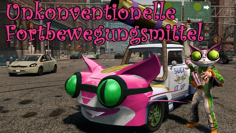In Videospielen dürfen wir uns hinter das Steuer der verrücktesten Fahrzeuge klemmen. Wir zeigen euch einige unserer Favoriten wie das hier zu sehende Genki Manapult.