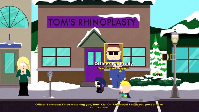 South Park: Der Stab der Wahrheit - Easter Egg "Officer Barbrady"