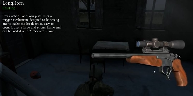 DayZ Standalone - Guide zur neuen Pistole Longhorn samt Loot-Locations, Aufsätzen und mehr