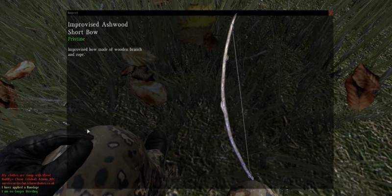DayZ Guide zum improvisierten Kurzbogen in 0.48
