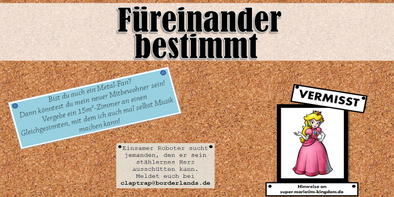 Für einander bestimmt: Diese Videospielcharaktere ergänzen sich perfekt.