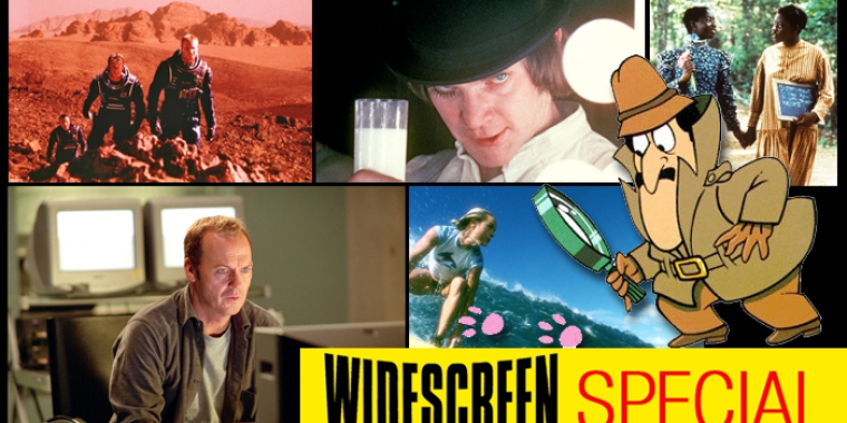 Farbenfrohe Filmtitel