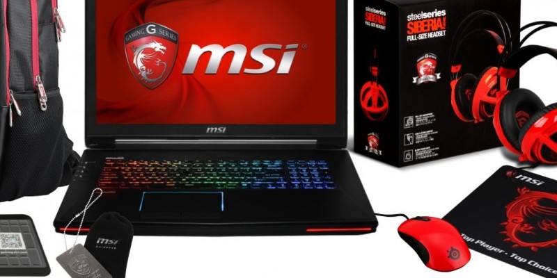 MSI GT72-Serie mit Zubehör