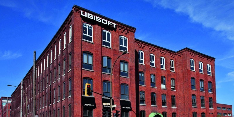Nein, das ist nicht die Ubi-Firmenzentrale, sondern ein noch viel wichtigeres Gebäude: das Montreal-Studio. Hier arbeiten über 3.000 Mann an den wichtigsten Ubisoft-Spielen.