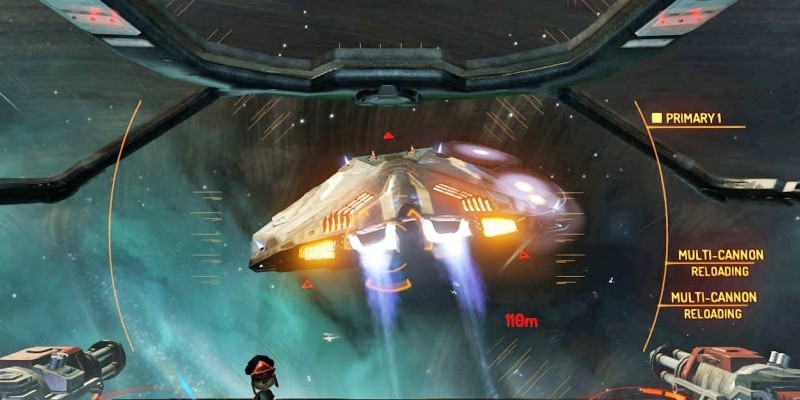 Der aktuelle Nachfolger Elite Dangerous sieht da schon deutlich moderner aus.