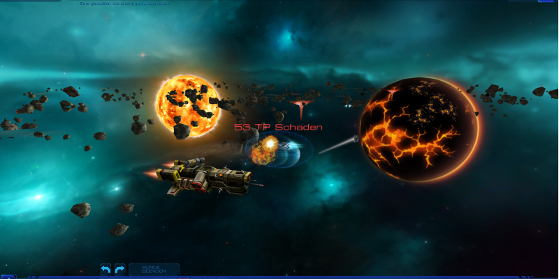 Sid Meier's Starships - In seinem neuen Rundenstrategiespiel mixt Sid Meier Civilization-Gameplay mit taktischen Kämpfen, die an sein Luftkampfspiel Ace Patrol erinnern.