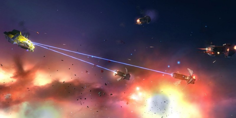 Das neue Interface ist funktional und nicht so wuchtig wie das von Homeworld 2. Alternativ gibt's das alte Rechtsklick-Menü.