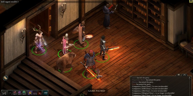 Der Befehl zum Öffnen der Cheat-Konsole lässt sich in Pillars of Eternity nach eigenem Wunsch definieren.