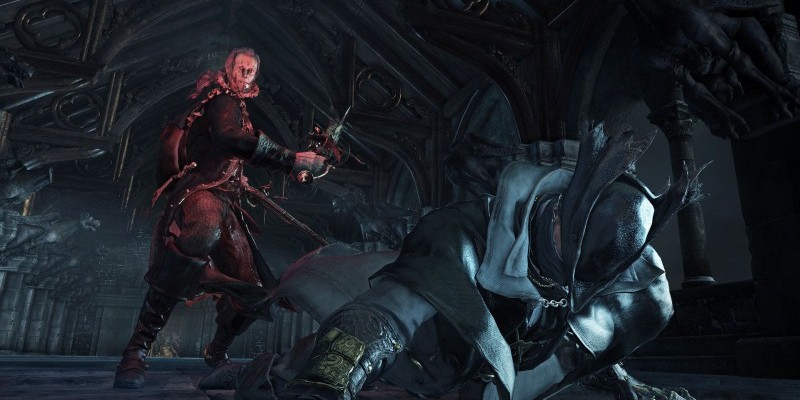 Neue Screenshots zu Bloodborne veranschaulichen unter anderem ein PvP-Duell und ein kooperatives Gefecht gegen einen Boss.