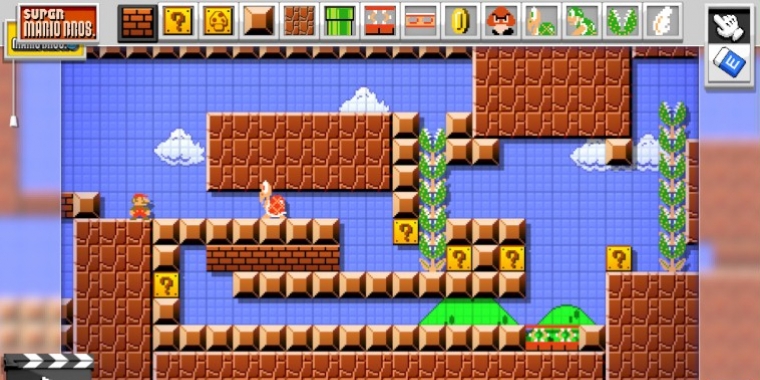 Super Mario Maker Cheat - So schaltet ihr den Classic-TV-Modus ein.