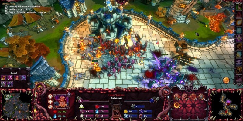 Dungeons 2 liefert, was Dungeon Keeper 3 einst versprach - neben der Untergrund-Ebene spielen wir auch auf der Oberwelt.