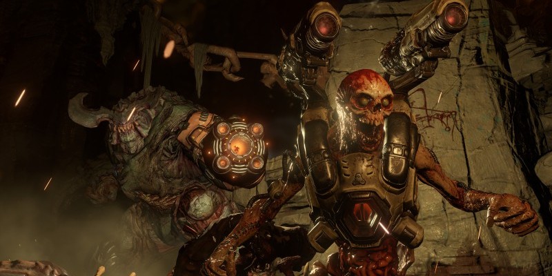 Die E3-Gameplay-Demo geizte nicht mit alten Bekannten. Der brachiale Auftritt des Revenants stellte das Finale der rasanten Präsentation dar.