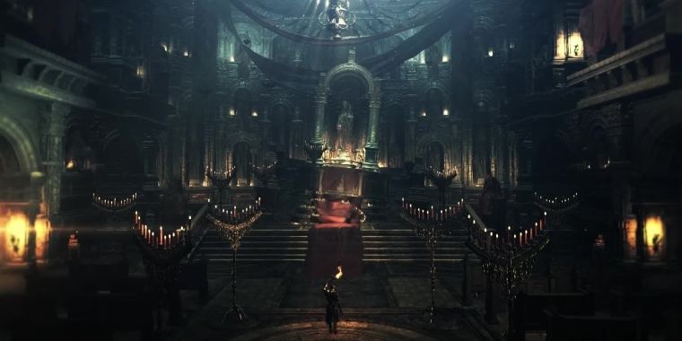 Altare, Kathdralen, Kirchen, Gräber - From Software lässt bekannte Motive einfließen.