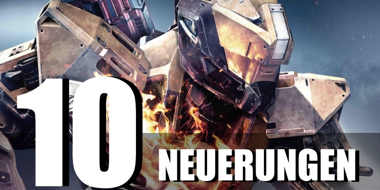 10 Neuerungen in Destiny: König der Besessenen im Überblick.