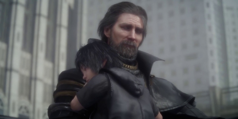 Noctis und sein Vater