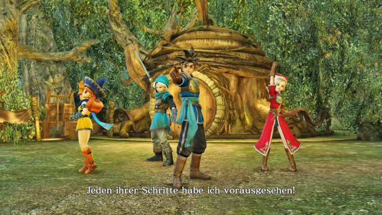 Quartett: Wie in den Hauptspielen kämpft ihr euch in Heroes mit einer Heldengruppe aus maximal vier Charakteren.