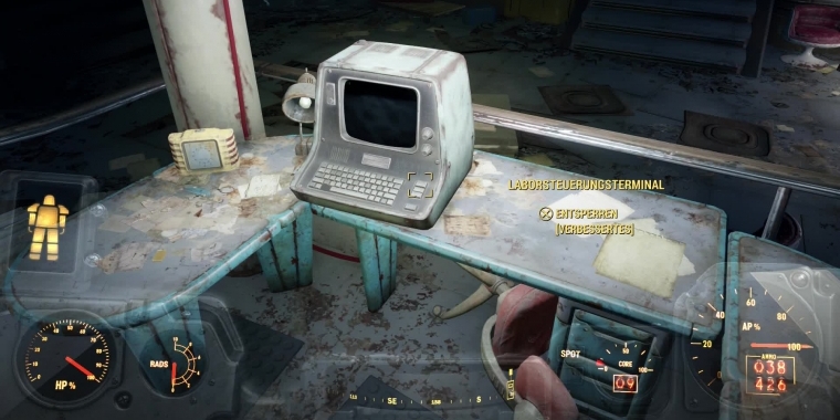Hacken in Fallout 4 - Mit unseren Tipps knackt ihr jeden Computer im Endzeit-Rollenspiel.