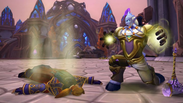 Der Heiligpaladin in World of Warcraft: Legion.