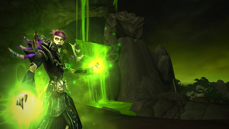 Der Zerstörungshexer in World of Warcraft: Legion.