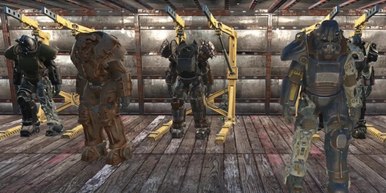 Fallout 4 - Guide zur Powerrüstung - Fundorte der Gestelle und der X-01 Power Armor.