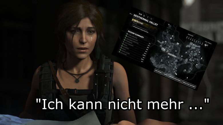 Rise of the Tomb Raider ist ein weiteres Opfer der Open-World-Seuche - sagt Redakteur Peter Bathge in seiner Anti-Secret-Kolumne auf PCGames.de