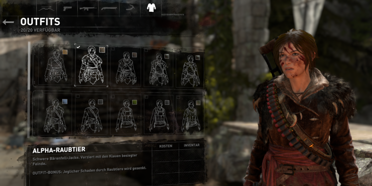 Rise of the Tomb Raider: Alle Outfits - Fundorte, Boni, Bilder.