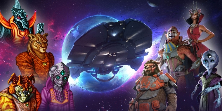 Die Rassen des Master of Orion Universums im Wandel der Zeit