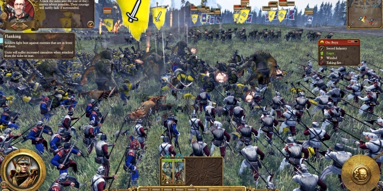 Die imperiale Infanterie umfasst zwar wenige Einheitentypen, aber wenn genügend Männer irgendeine Art von spitzem Gegenstand in Richtung Orks halten, dann ist ein Sieg in greifbarer Nähe.