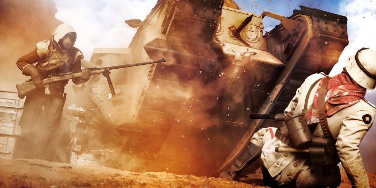 Battlefield 1: Mitten im Schlachtgetümmel.