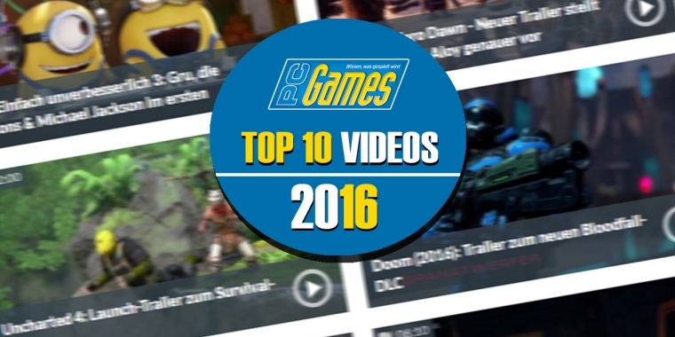 pcgames.de Jahresrückblick 2016 - Die 10 meistgeklickten Videos (1)