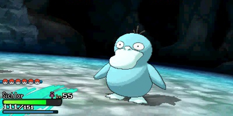 Ein Shiny-Enton.