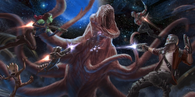 Artwork zu "Guardians of the Galaxy 2" (2017)