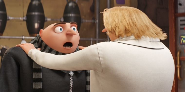 Gru muss sich erstmals mit seinem Zwillingsbruder herumschlagen.