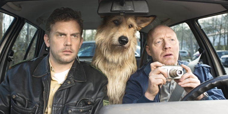 Haben wieder allerhand zu tun: Franz (links), Hund Ludwig und Rudi.