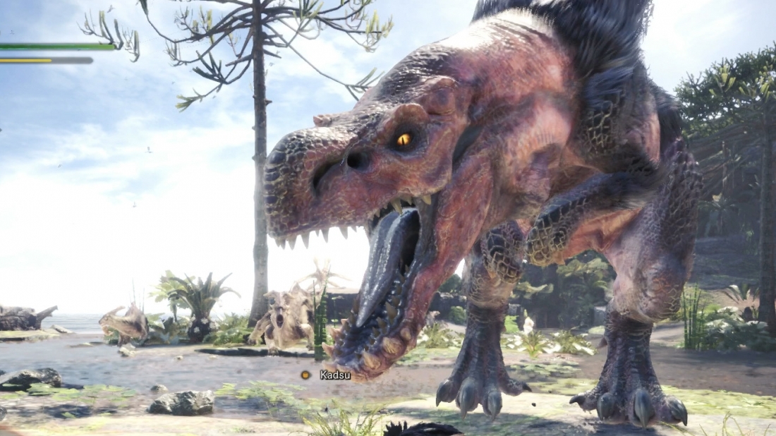 Monster Hunter World in der Vorschau: Die wilde Jagd mal anders: Dieses Rollenspiel japanischer Machart macht monströs viel Spaß