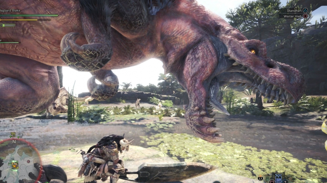 Monster Hunter World im Test: Palicos, Mehrspielermodus und kleine Schwächen