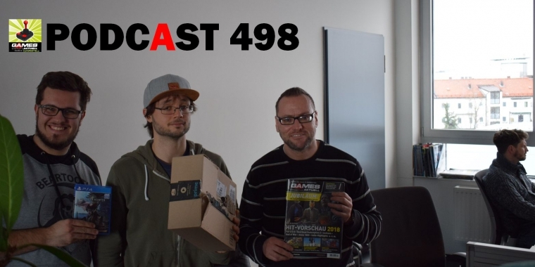 Games Aktuell Podcast 498: Marc, Lukas, Thomas