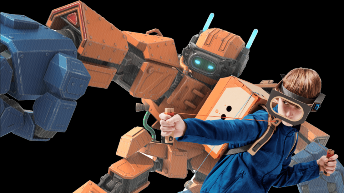 Nintendo Labo: Das Robot Kit im Test - Mit der Pappe auf Du und Du