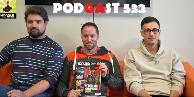 Games Aktuell Podcast 532: David, Andy, Eugen